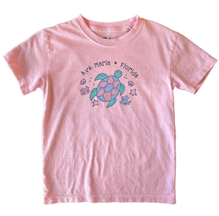 Ave Maria Florida Youth Turtle Tee - Blue 84