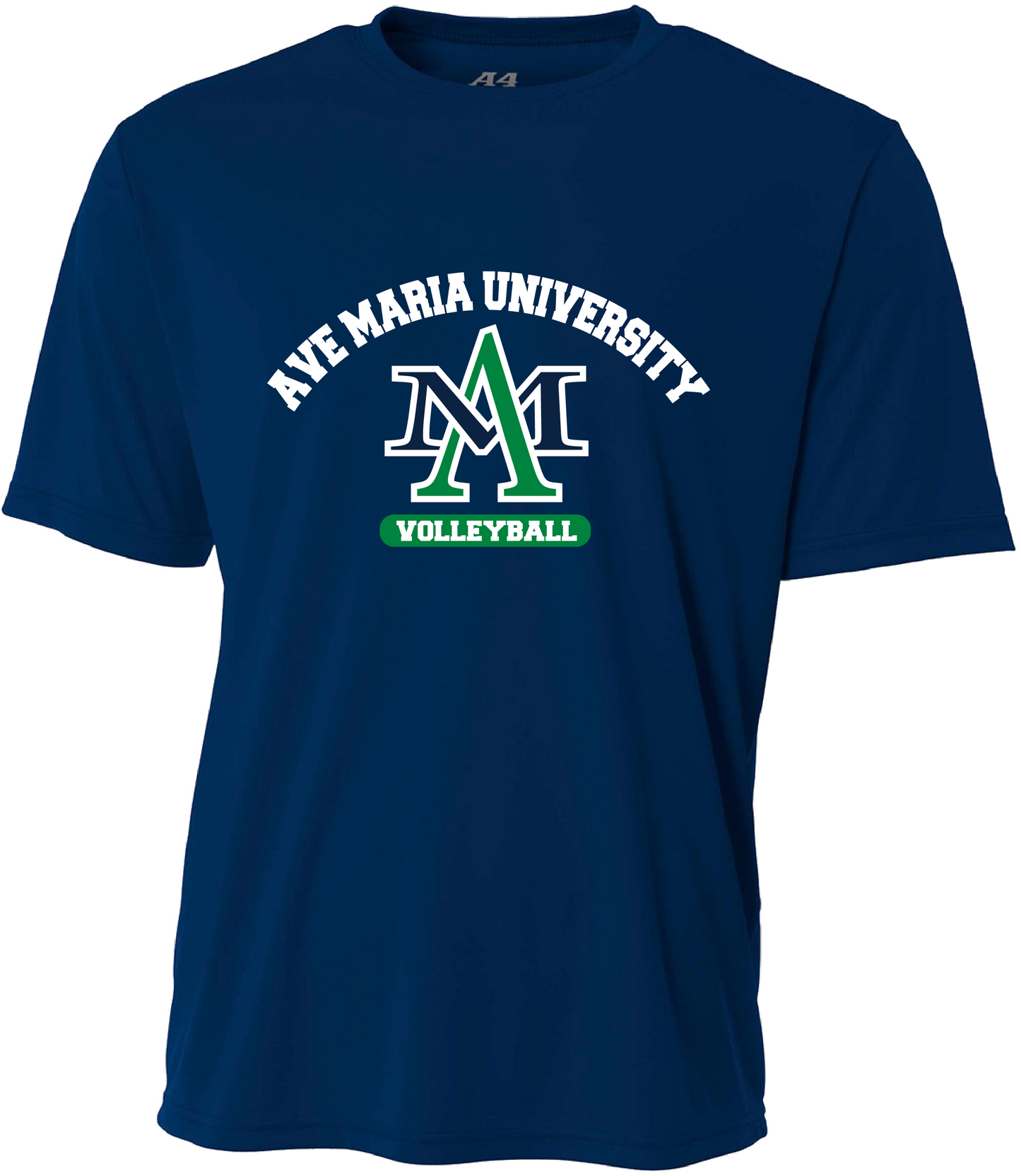 AM Dri-Fit Volleyball Tee - Navy