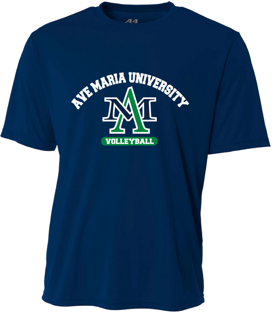 AM Dri-Fit Volleyball Tee - Navy