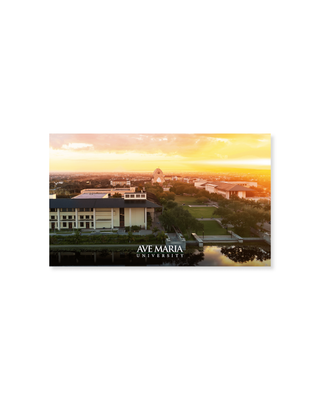 Sunrise Over AMU Campus Postcard