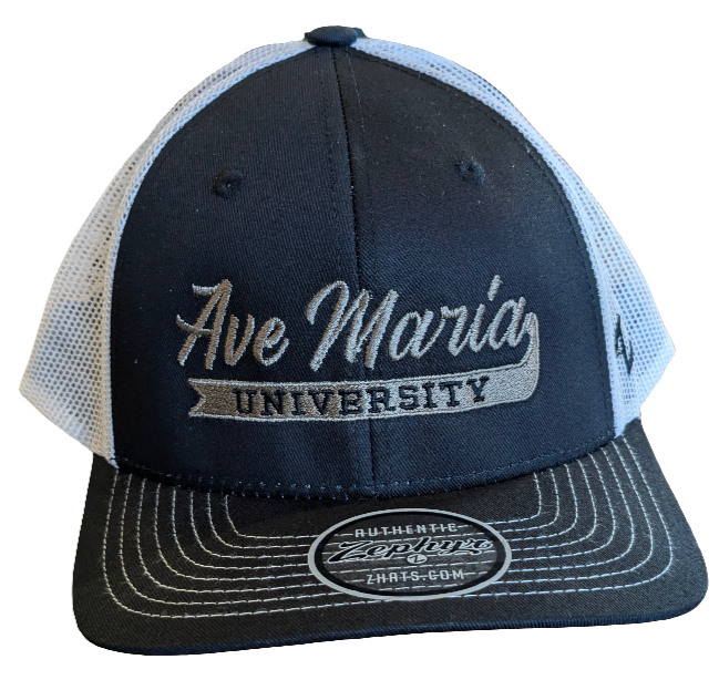 Ave Maria University Slight Curve Trucker Hat