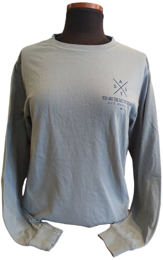 "You Are The Salt of the Earth" Longsleeve - Blue 84