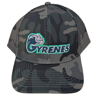 Gyrenes Camo Hat - Performance Water Resistant Perforated Snapback Hat