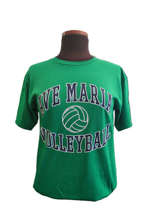 Ave Maria Volleyball Tee - Blue 84