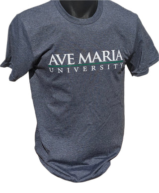 Basic Ave Maria University - Navy Heather - Gildan Softstyle
