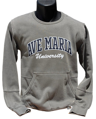 Ave Maria University Ladies Crewneck - Coastal Color