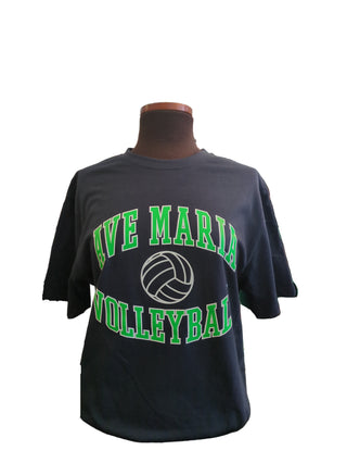 Ave Maria Volleyball Tee - Blue 84