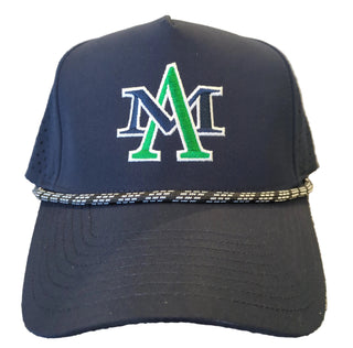 AM Logo Embroidered Rope Hats