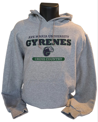 Ave Maria University Gyrenes Cross Country Hoodie - Jerzees