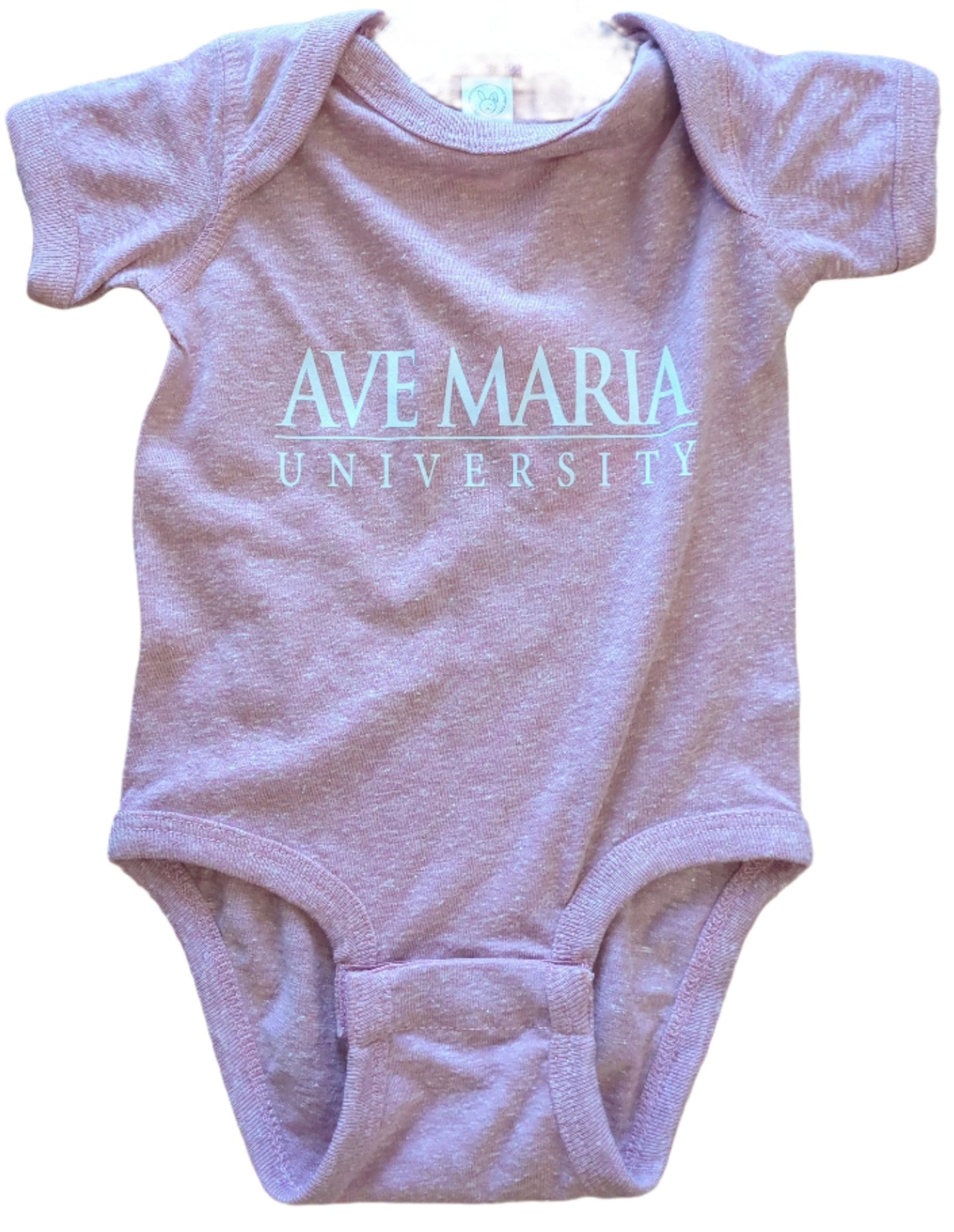 Ave Maria University Pink Onesie