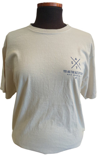 "You Are The Salt of the Earth" Short sleeve tee - Blue 84