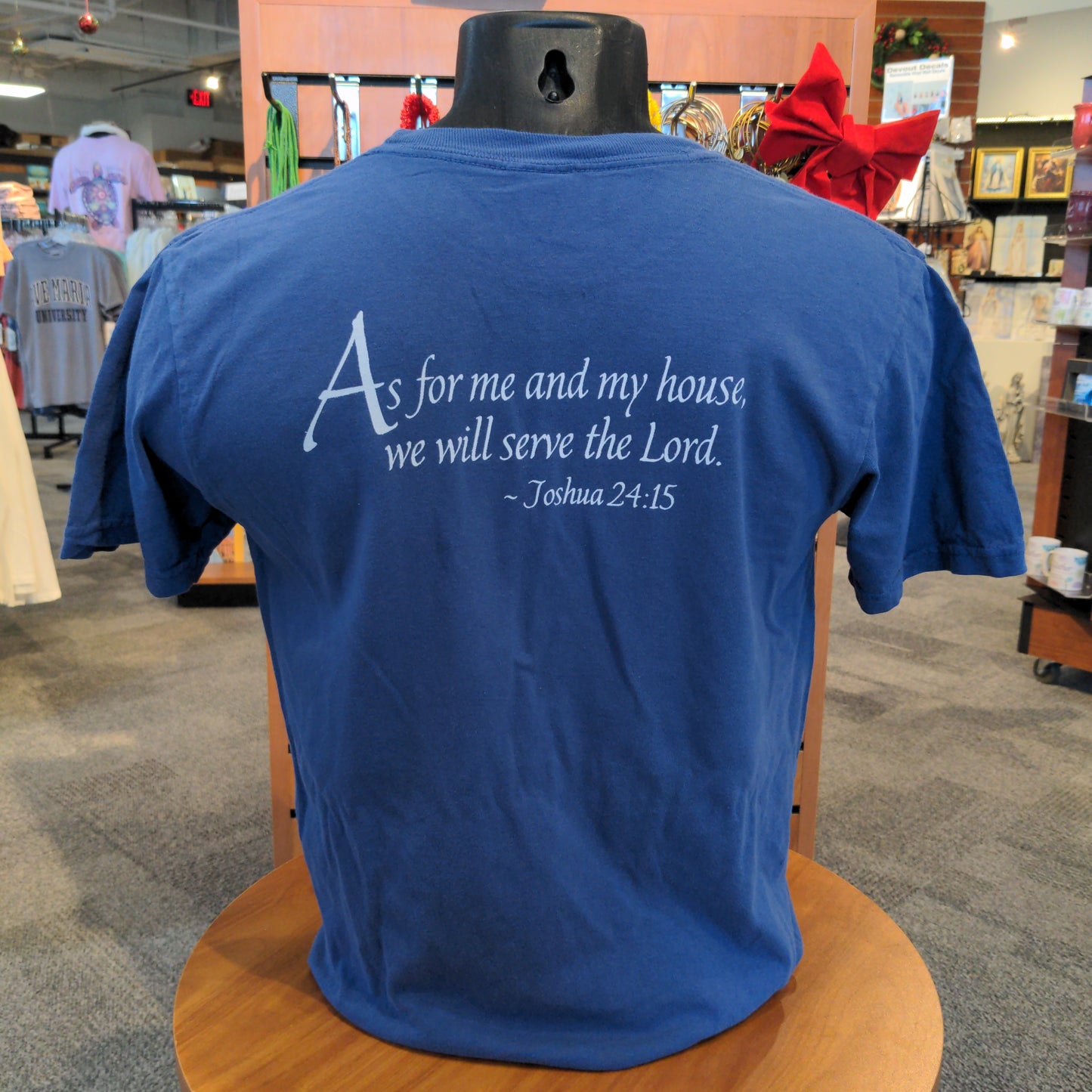 Ave Maria Florida - "As For Me and My House" Joshua 24:15 Tee