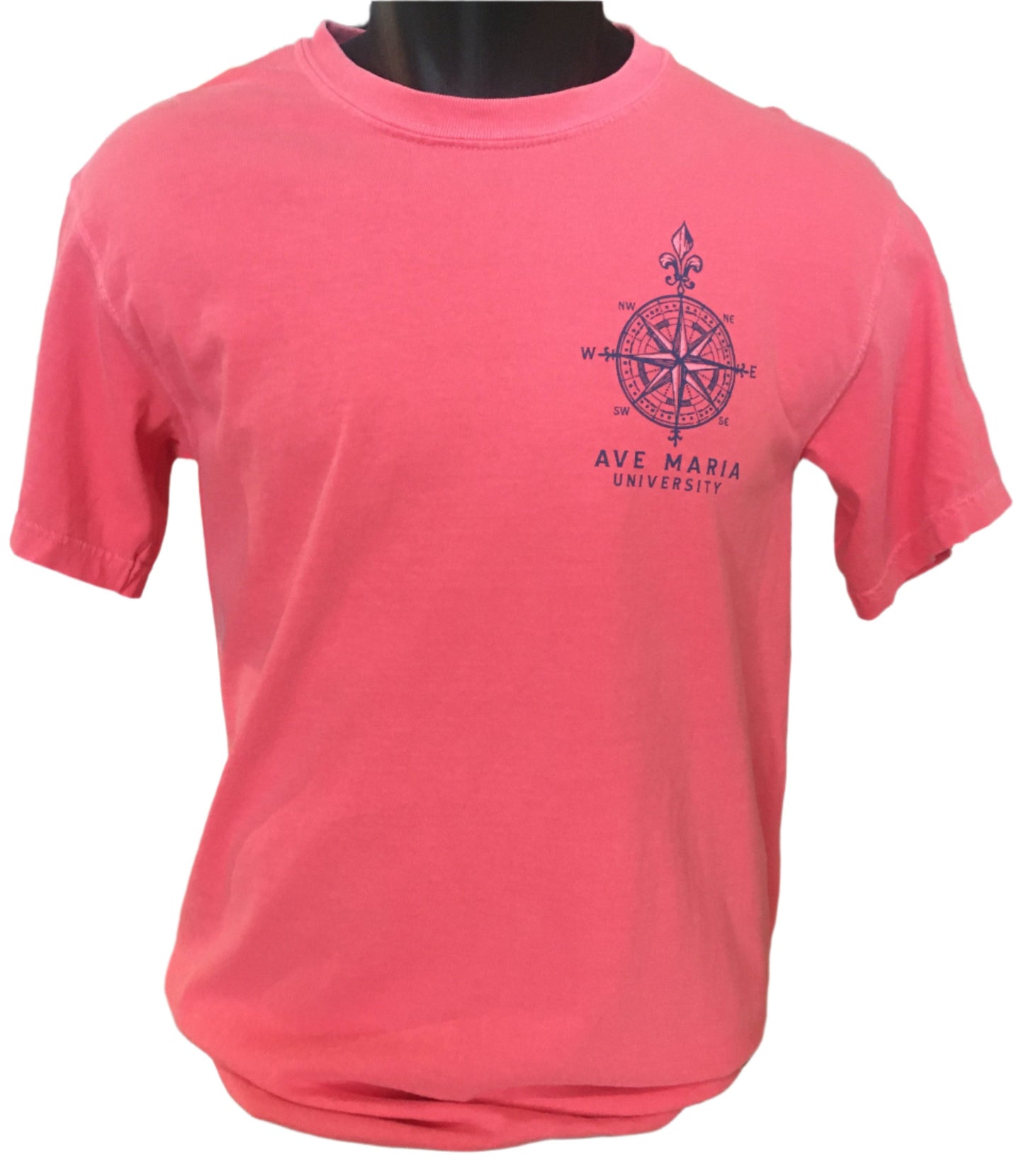 Ave Maria Florida Compass & Map Short Sleeve T-Shirt