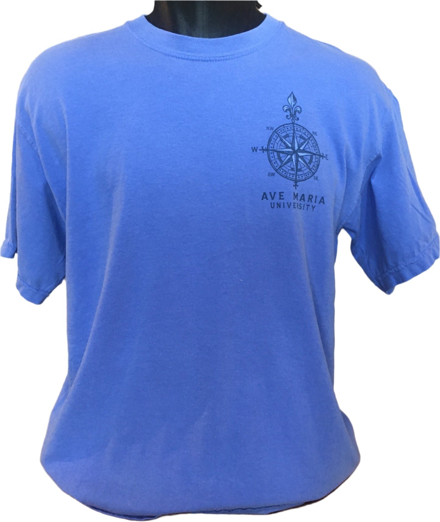 Ave Maria Florida Compass & Map Short Sleeve T-Shirt