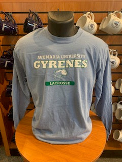 Ave Maria University Gyrenes Lacrosse Long Sleeve Tee
