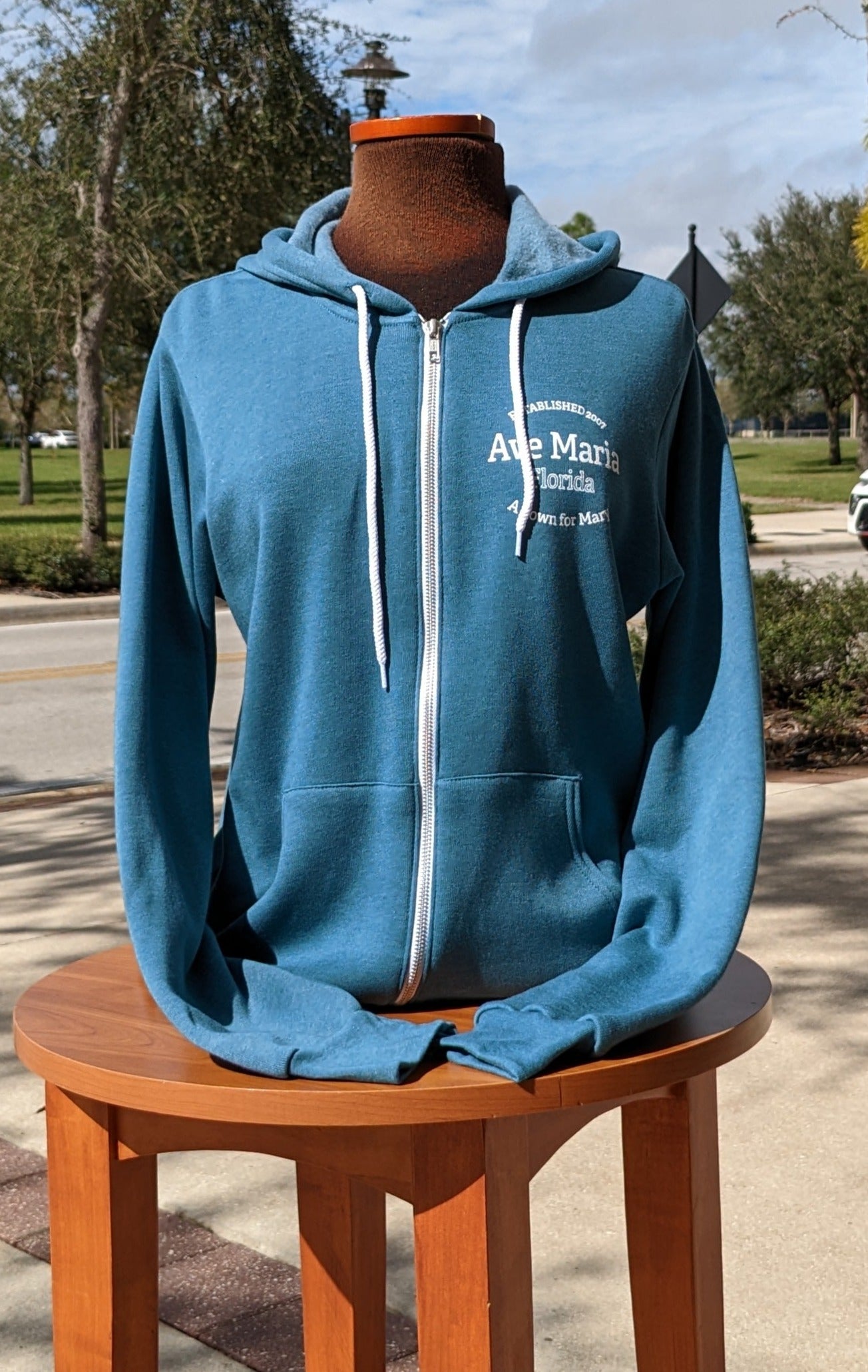 A Town for Mary Zip-up Hoodie