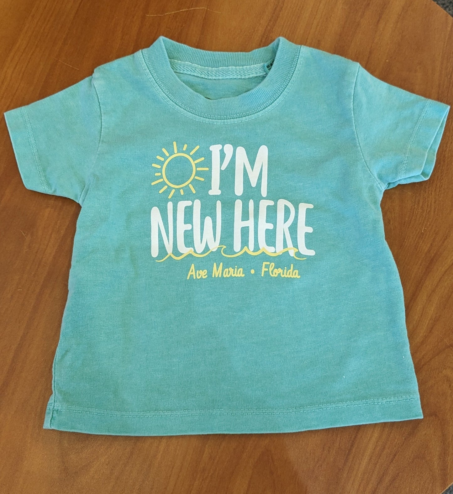 “I’m New Here” Toddler Tee